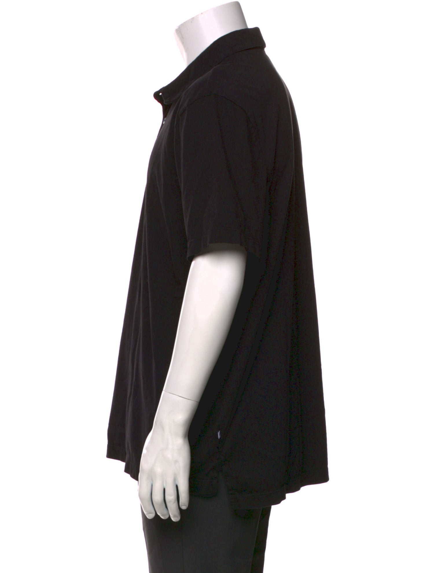 James Perse Crew Neck Short Sleeve Polo Shirt