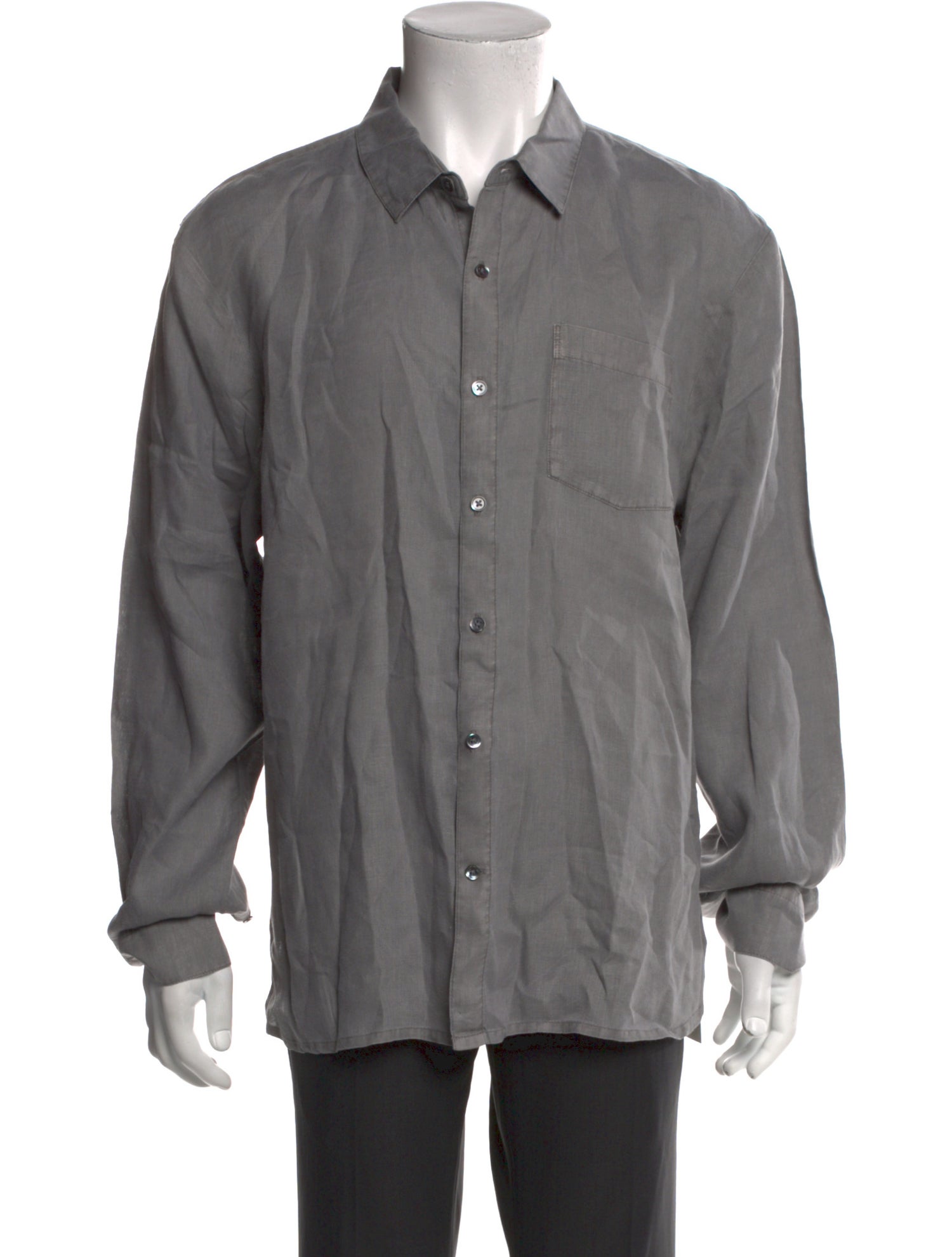 James Perse Linen Long Sleeve Shirt