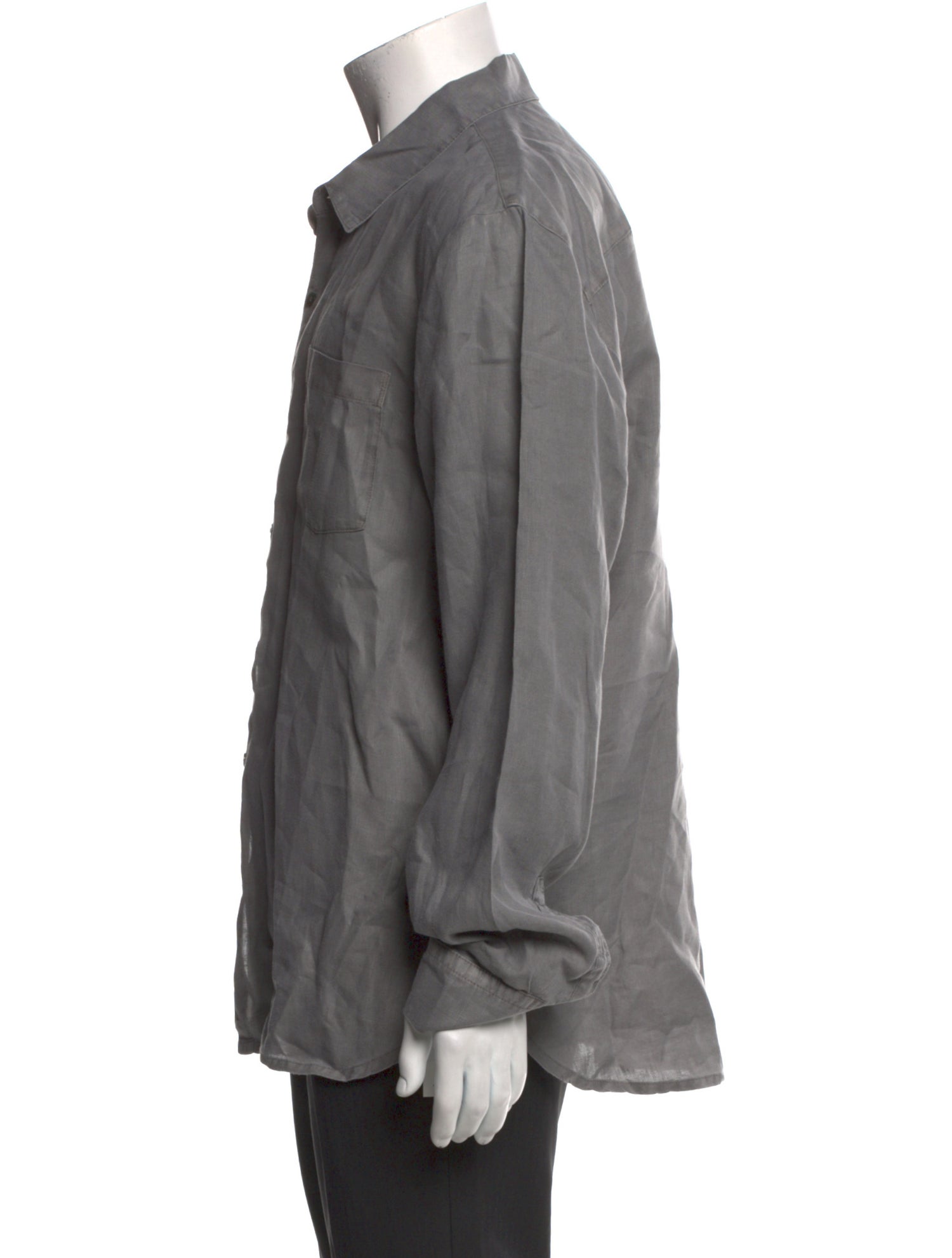 James Perse Linen Long Sleeve Shirt