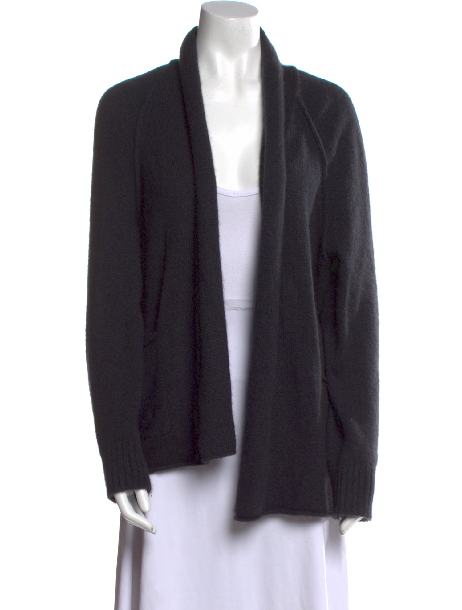 James Perse Cashmere Open Front Sweater