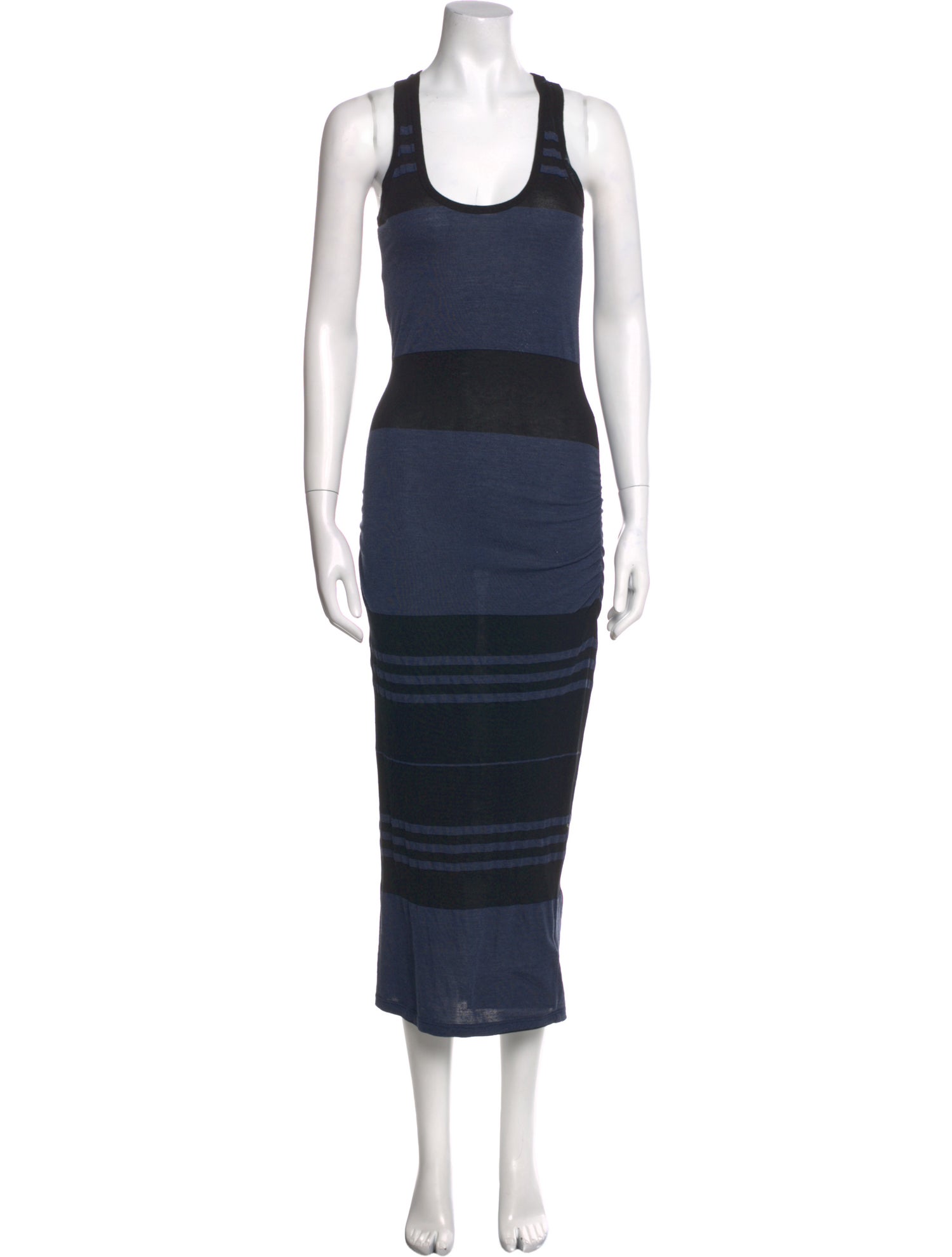 James Perse Striped Long Dress