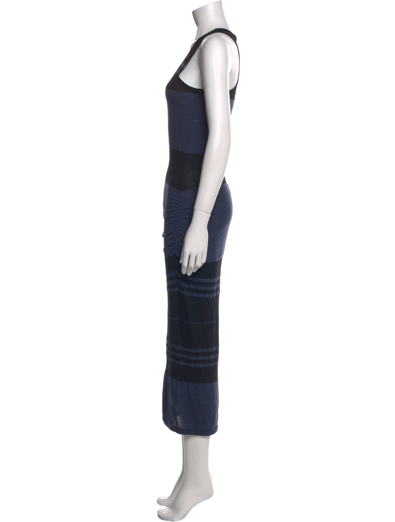 James Perse Striped Long Dress