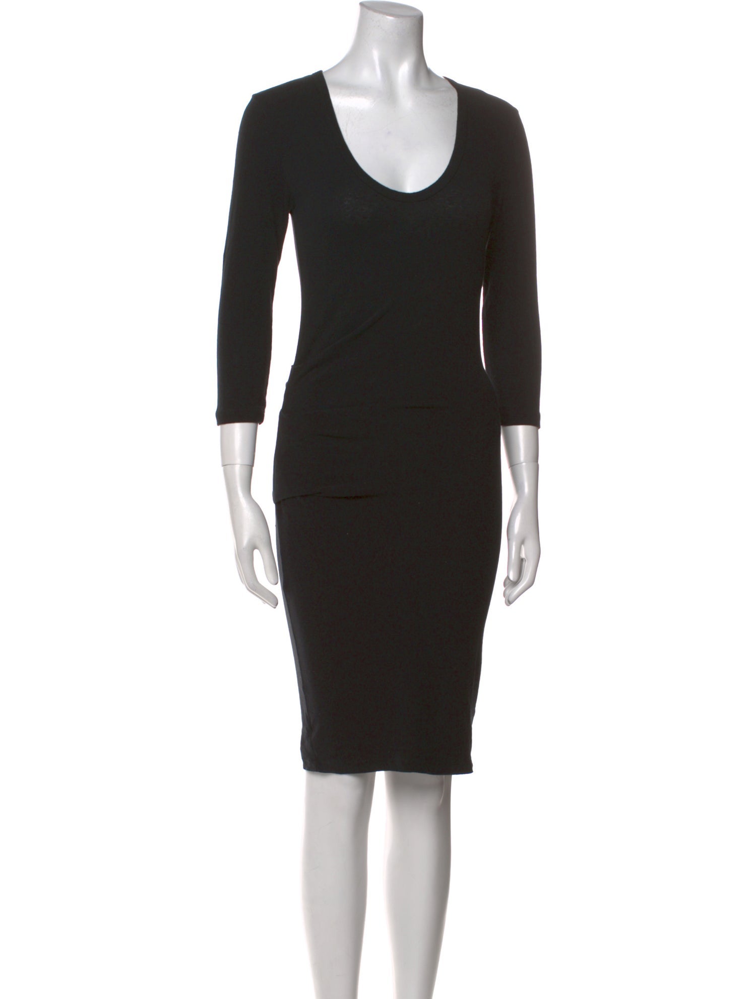 James Perse Scoop Neck Mini Dress