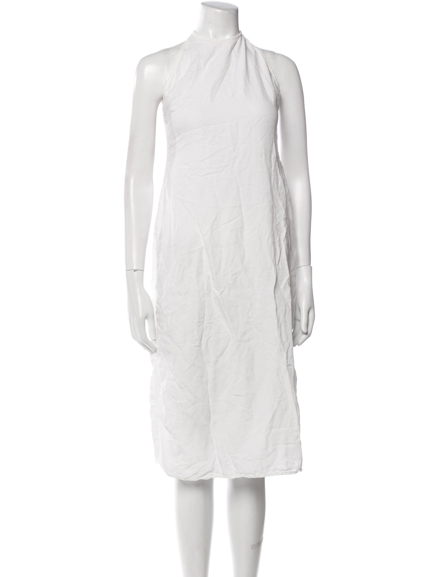 James Perse One-Shoulder Midi Length Dress