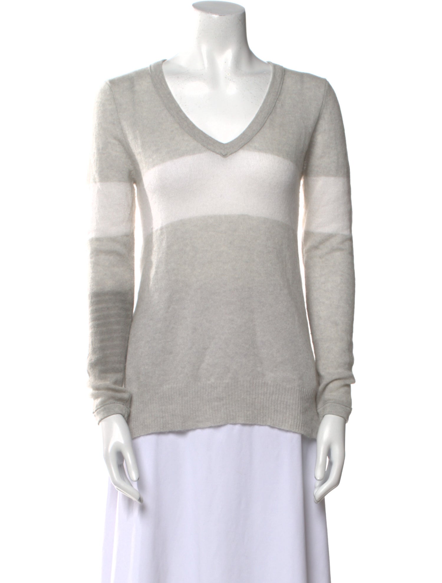James Perse Cashmere Striped Sweater