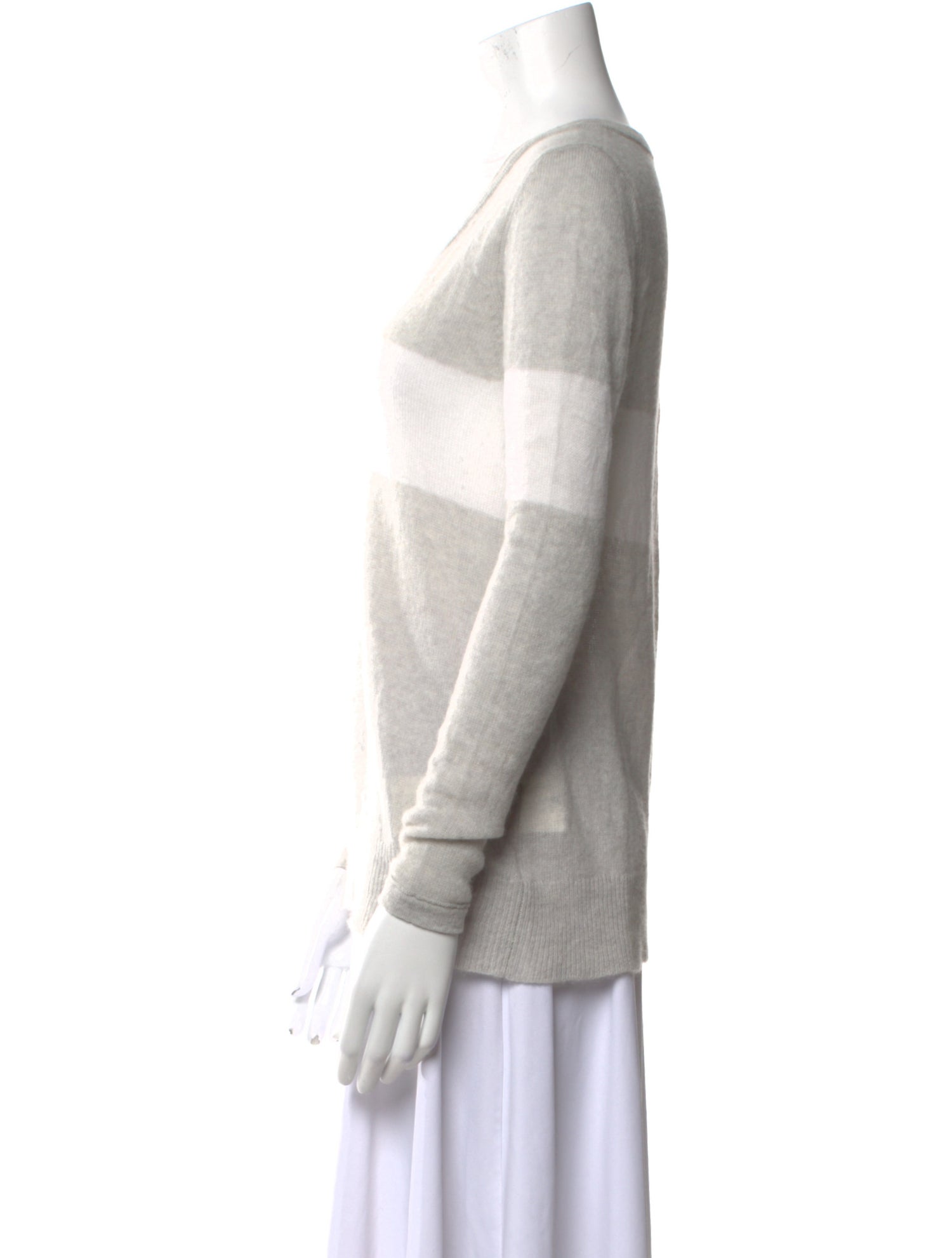 James Perse Cashmere Striped Sweater