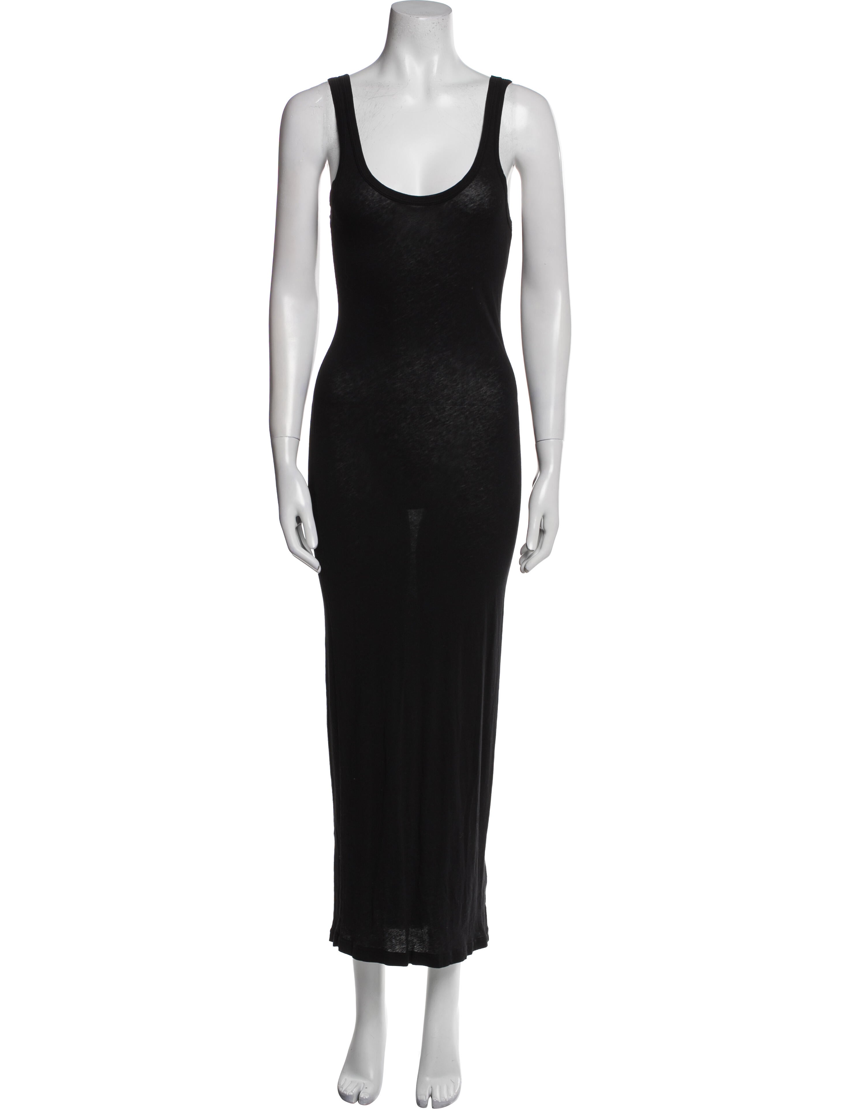 James Perse Scoop Neck Long Dress