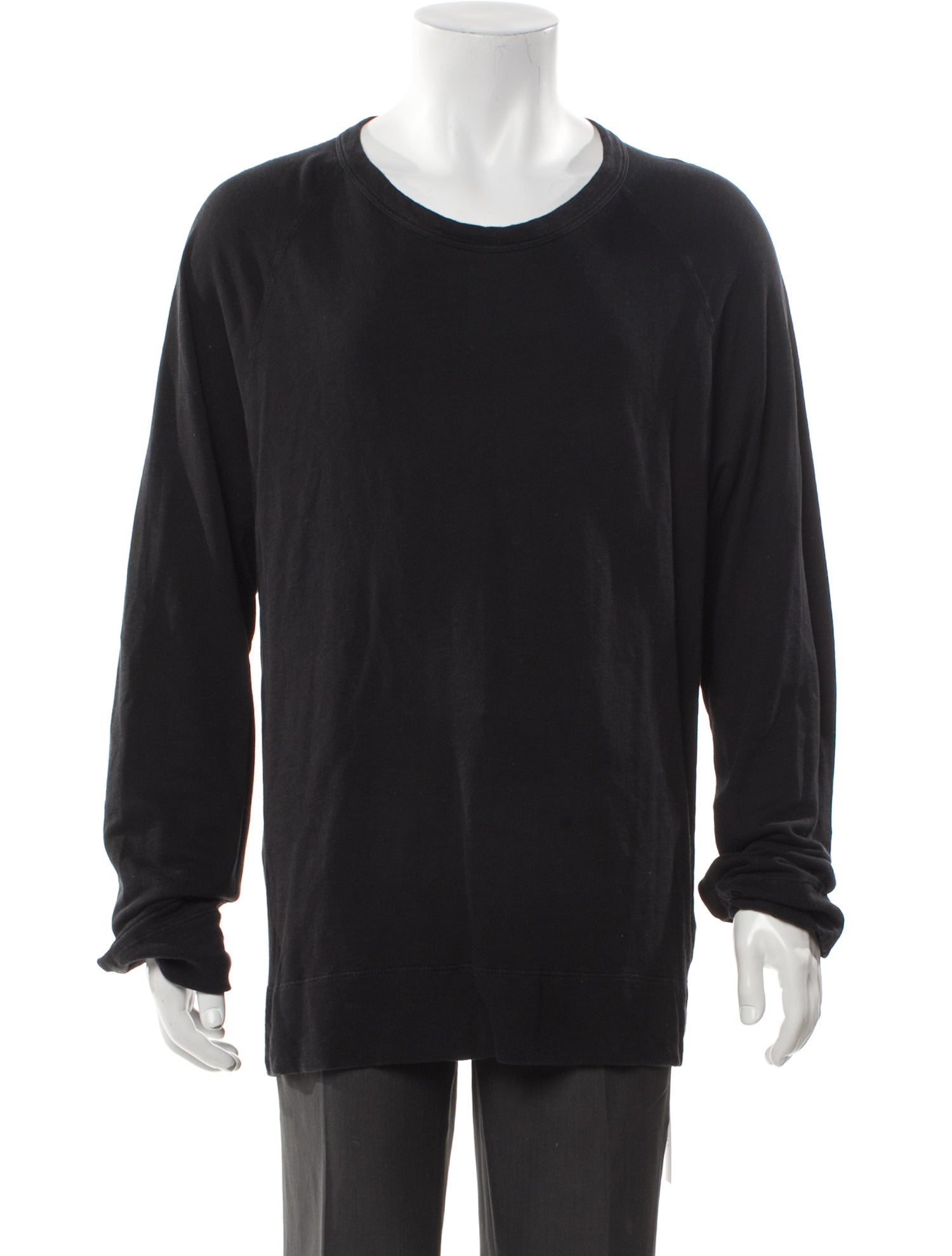 James Perse Scoop Neck Long Sleeve Pullover