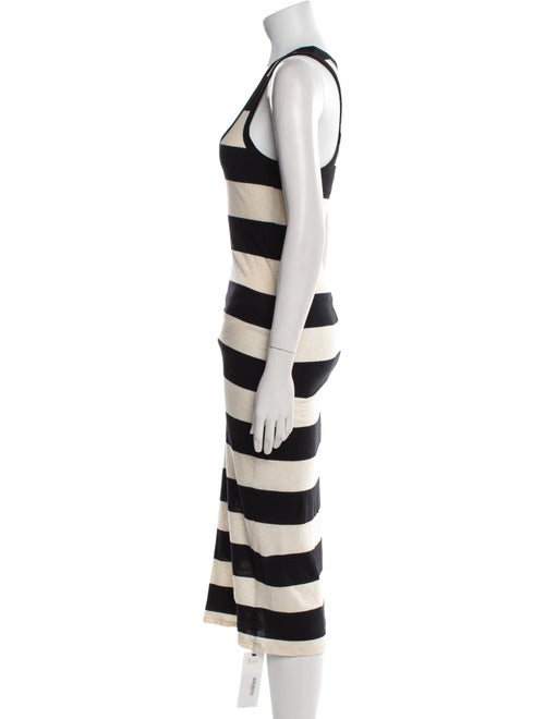 James Perse Striped Long Dress