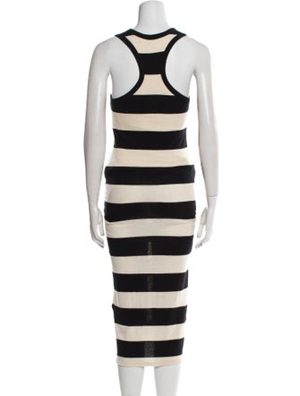 James Perse Striped Long Dress
