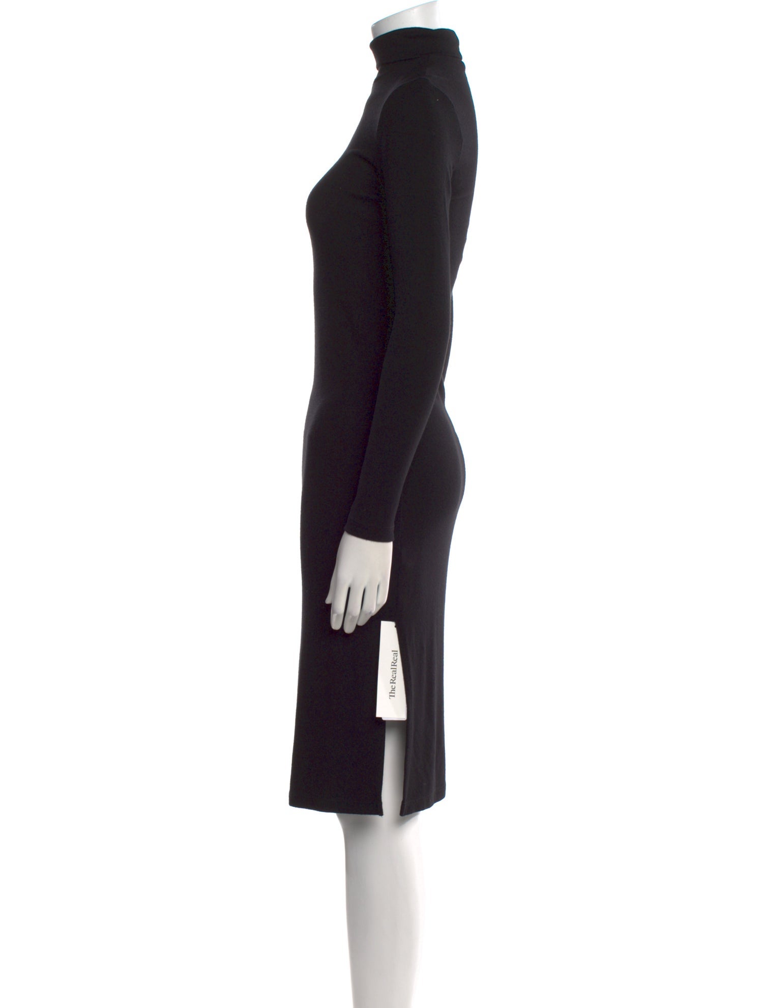 James Perse Turtleneck Midi Length Dress