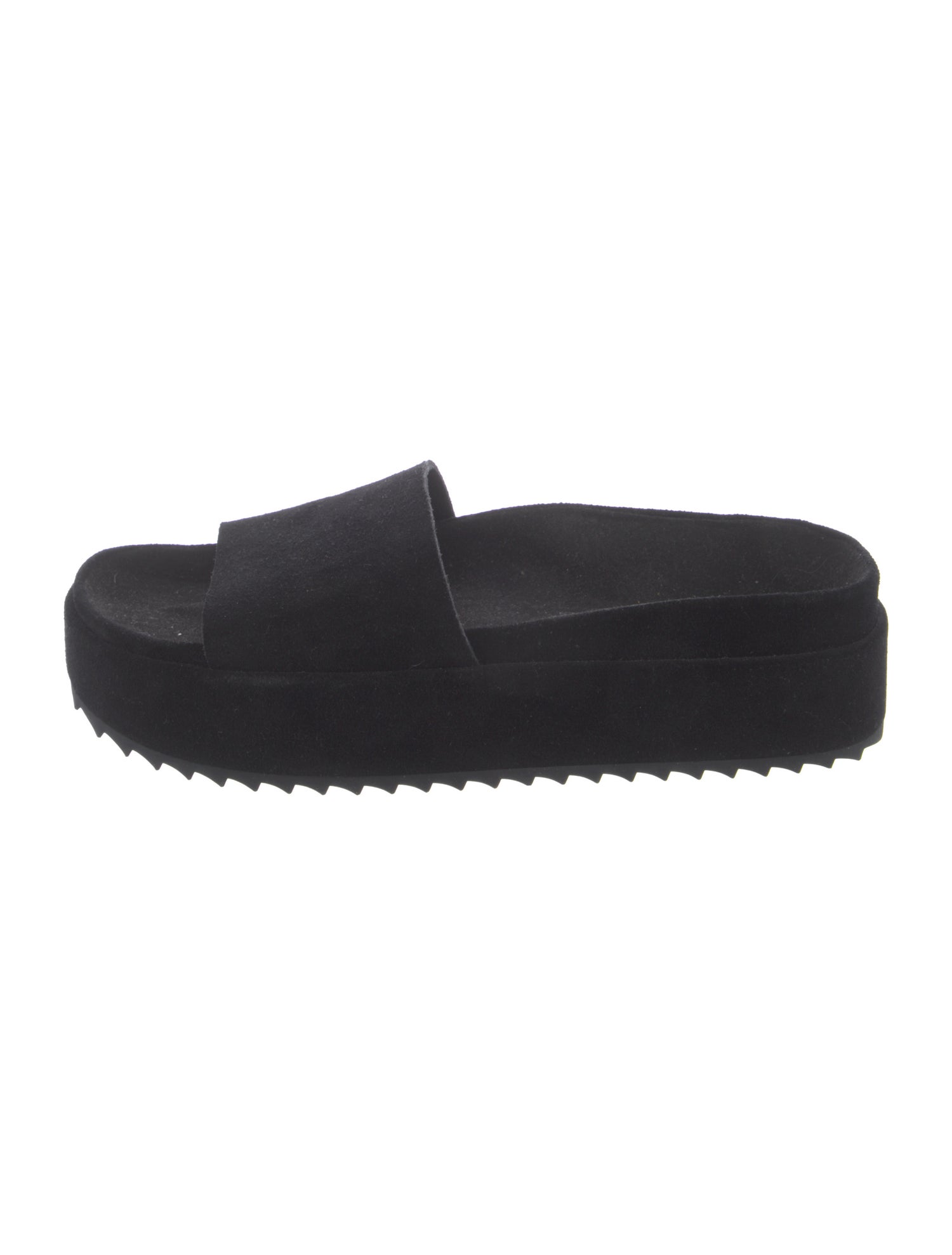 James Perse Suede Slides