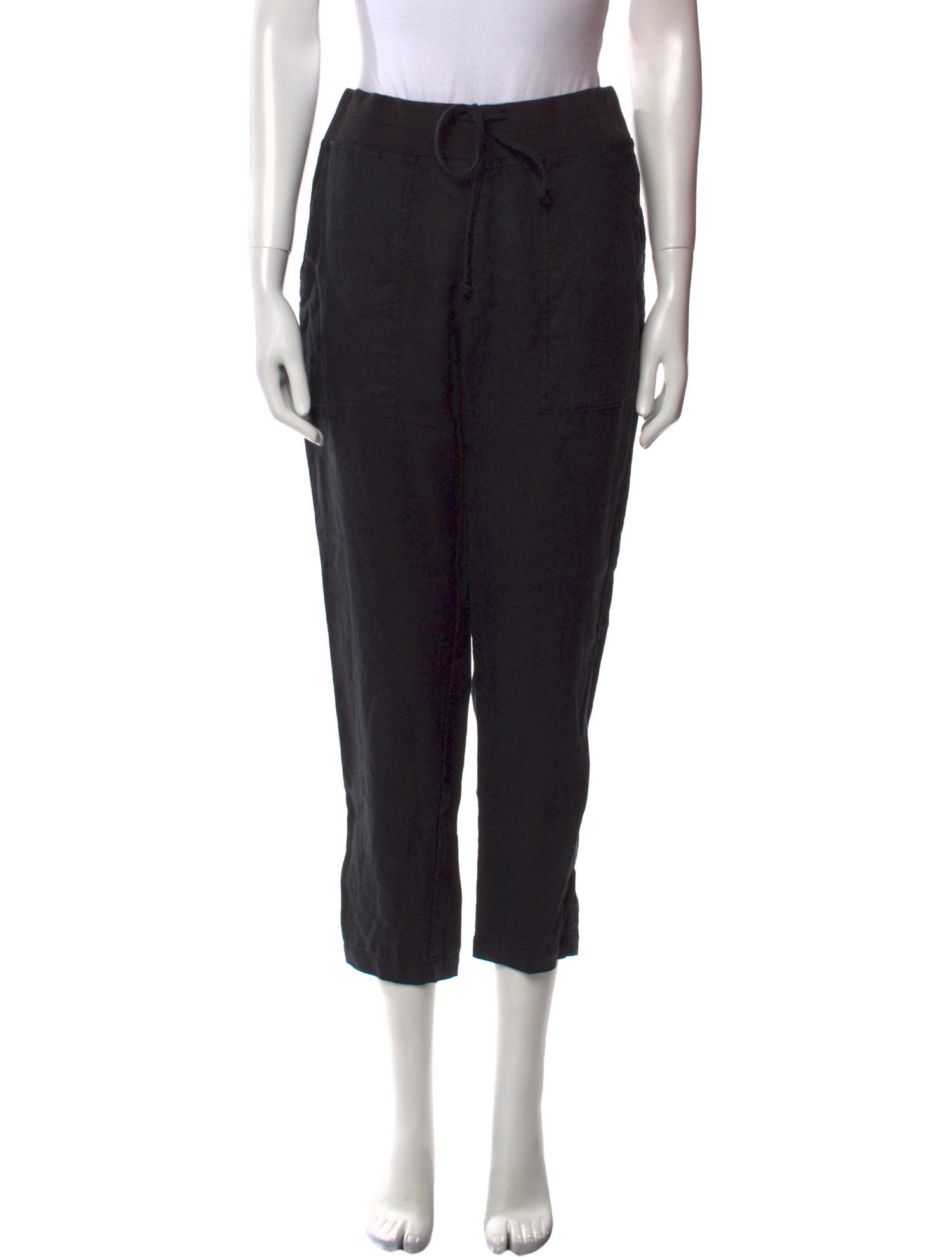 James Perse Linen Straight Leg Pants
