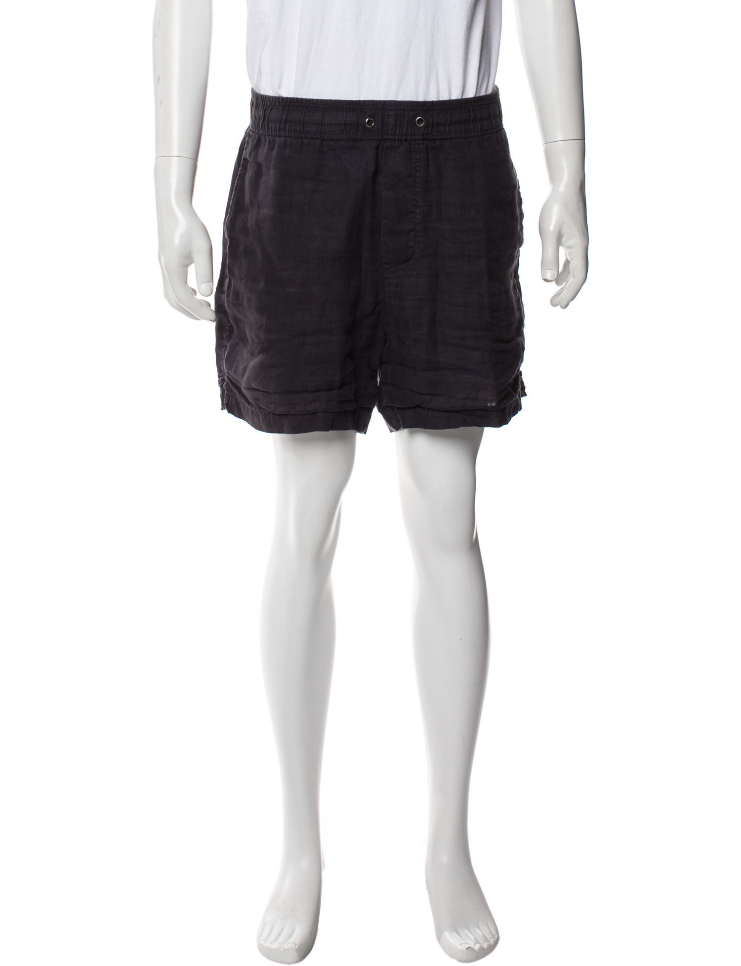 James Perse Linen Jogger Shorts
