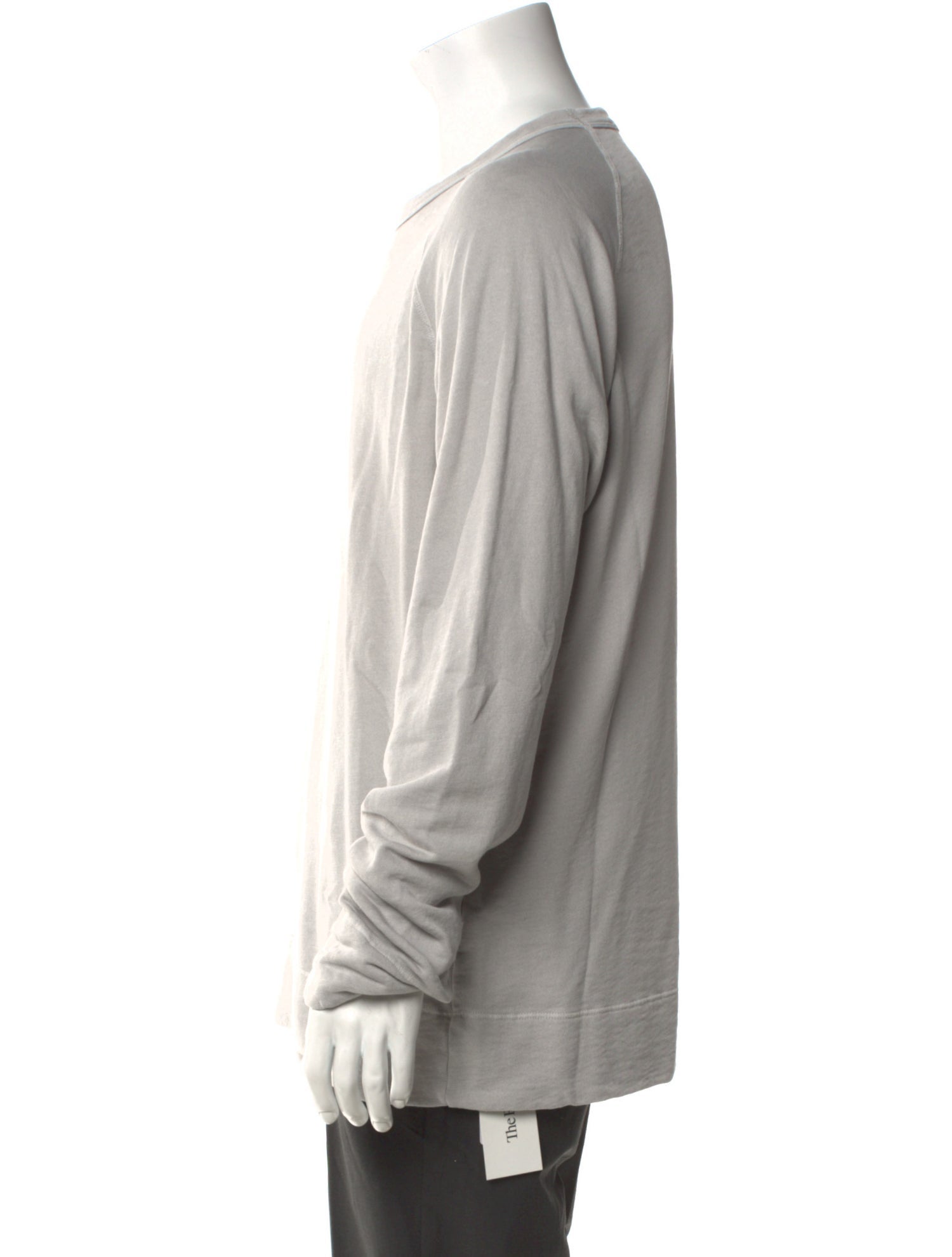 James Perse Crew Neck Long Sleeve Pullover