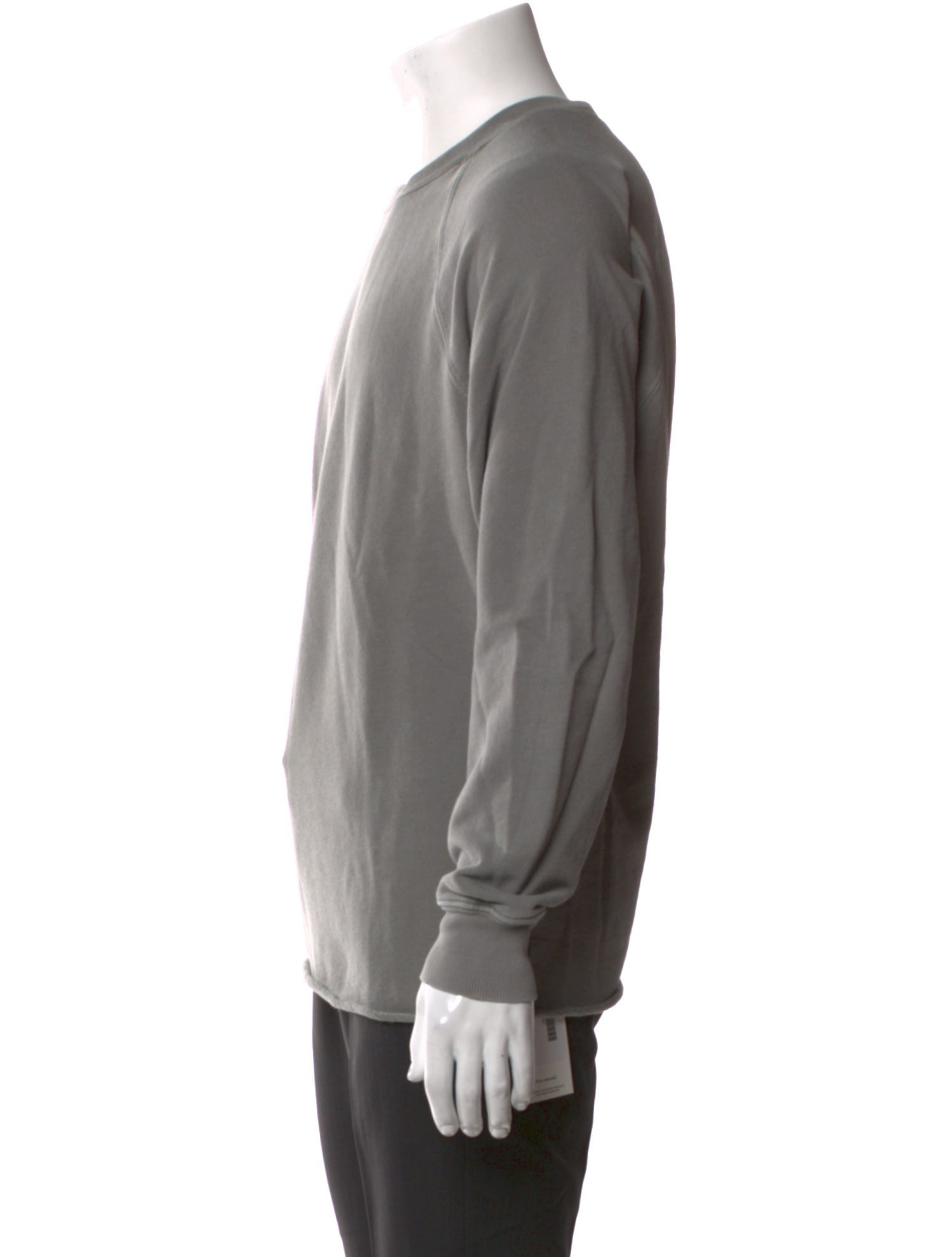 James Perse Crew Neck Long Sleeve Pullover
