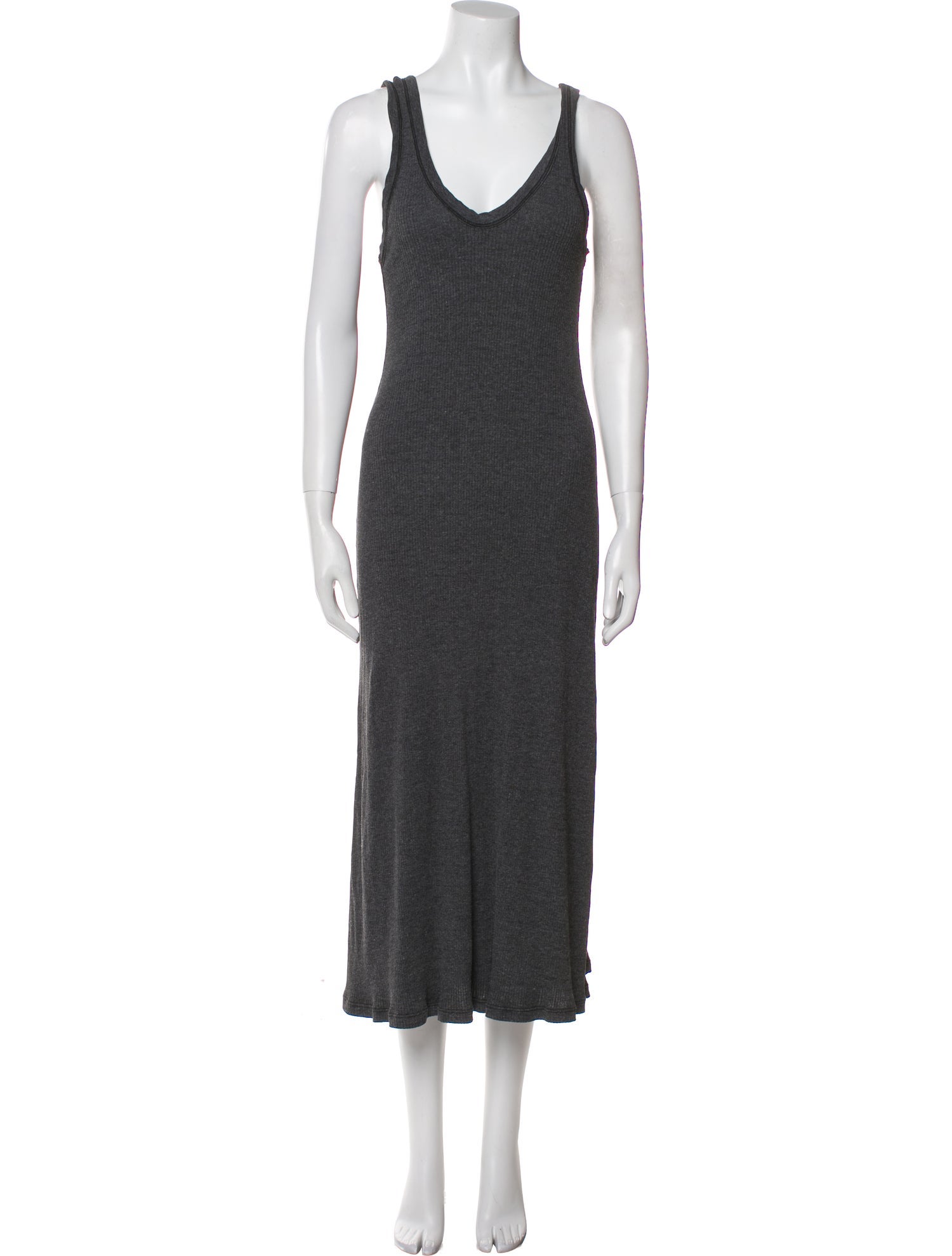 James Perse V-Neck Long Dress