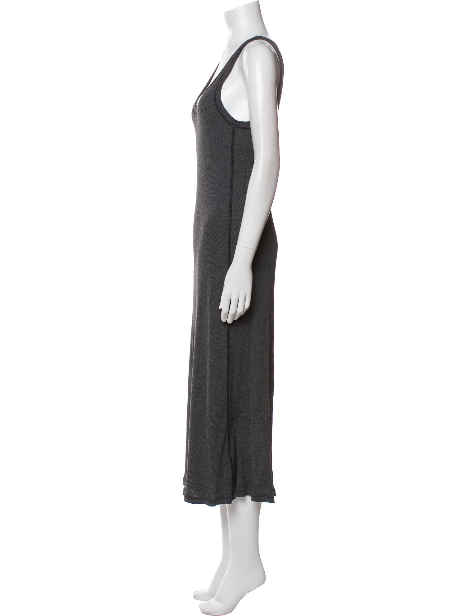James Perse V-Neck Long Dress