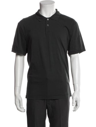 James Perse Collar Short Sleeve Polo Shirt