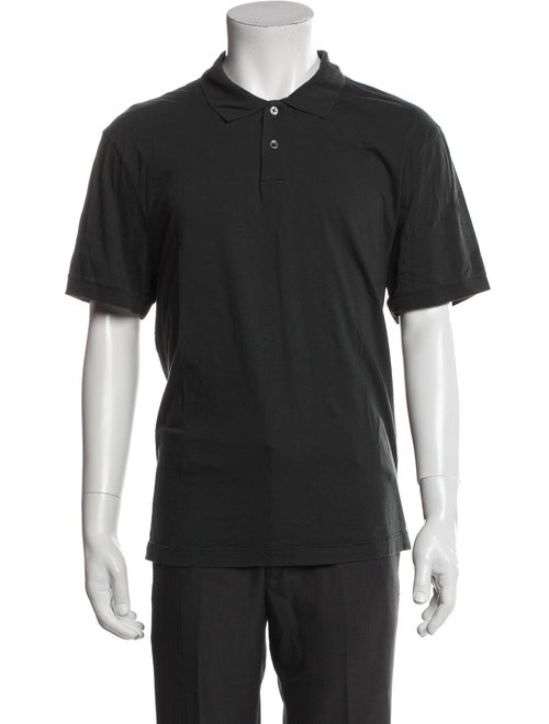 James Perse Collar Short Sleeve Polo Shirt