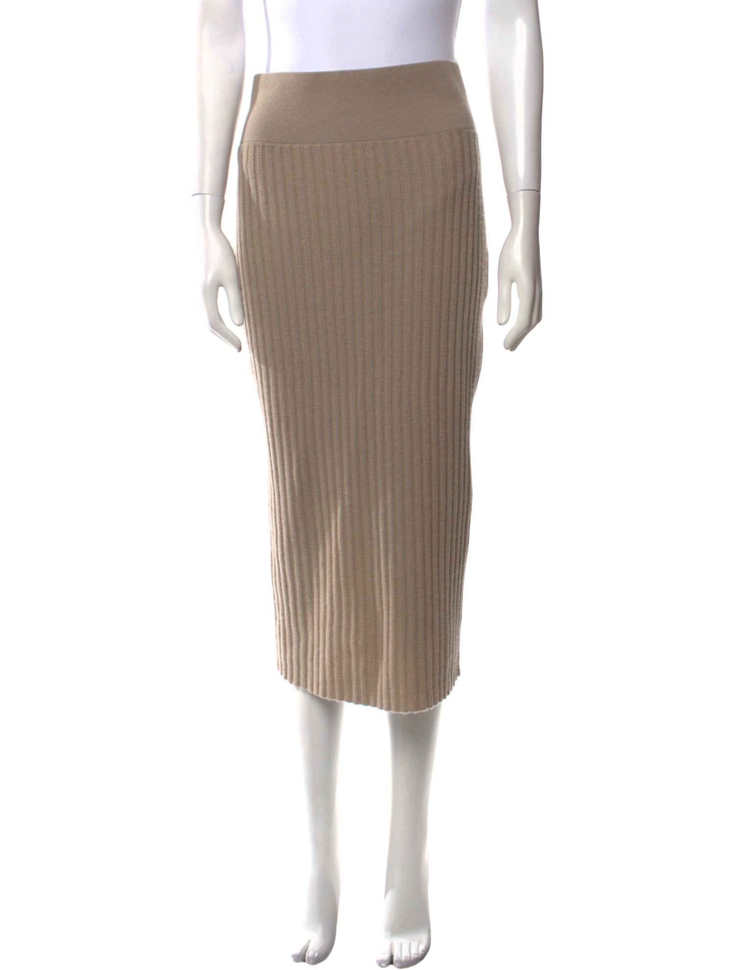 James Perse Cashmere Midi Length Skirt