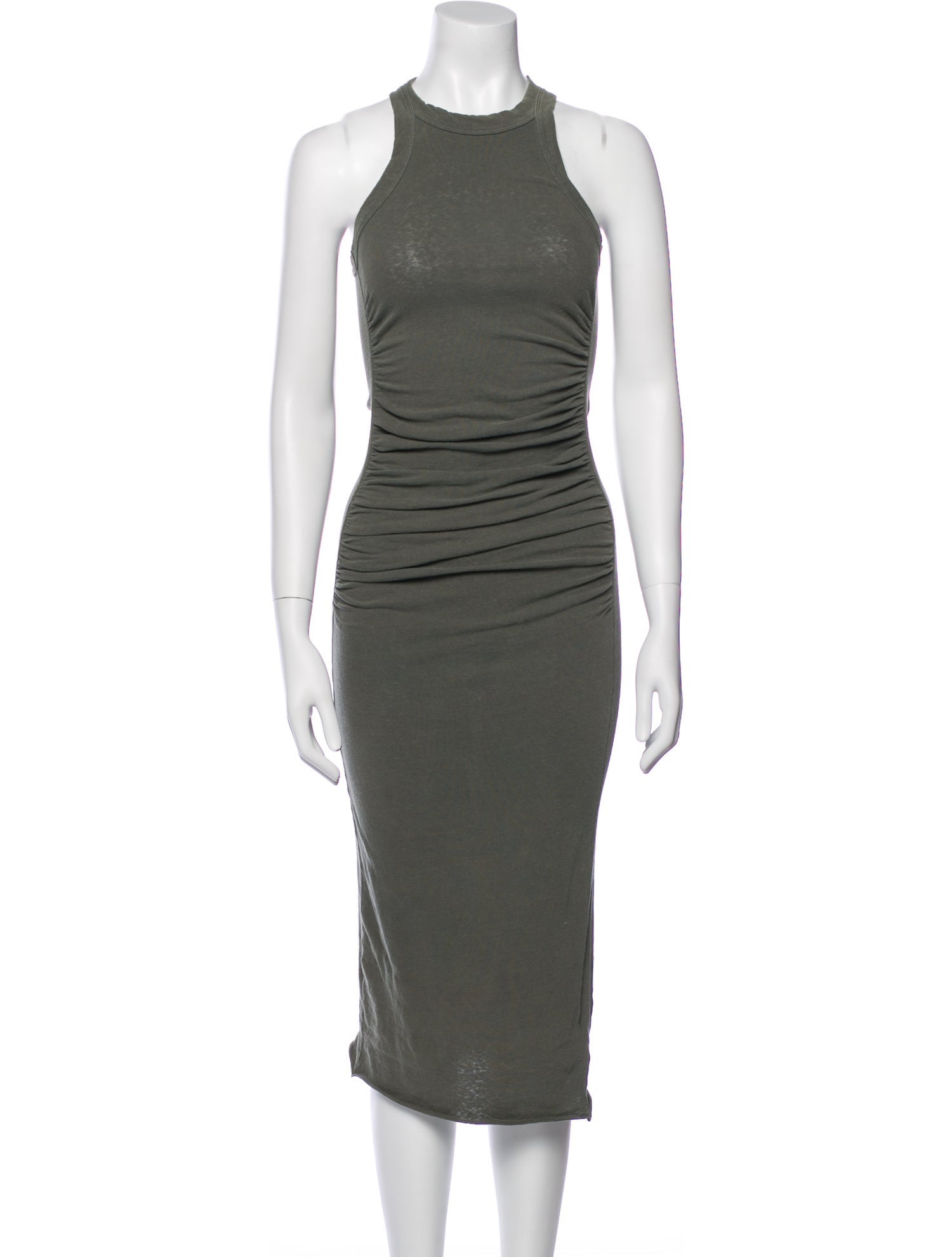 James Perse Crew Neck Midi Length Dress