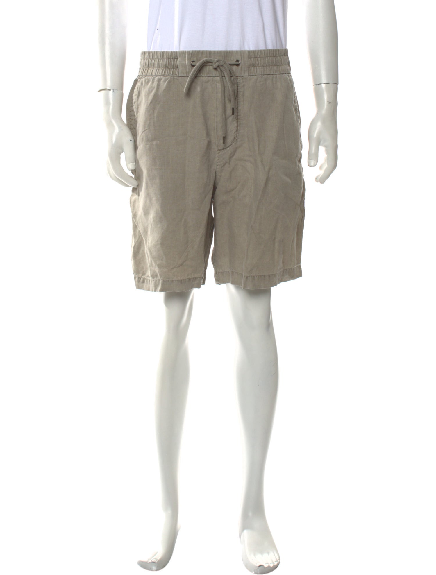 James Perse Linen Cargo Shorts