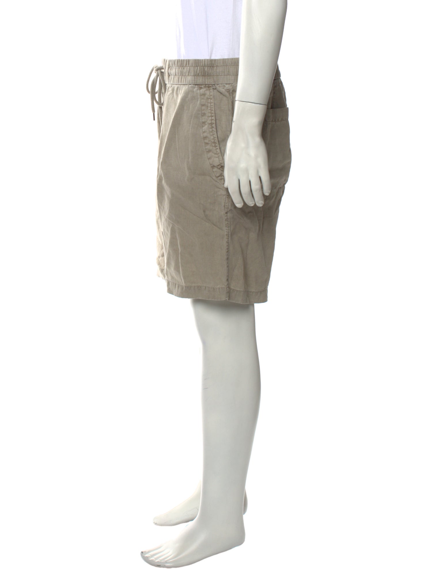 James Perse Linen Cargo Shorts