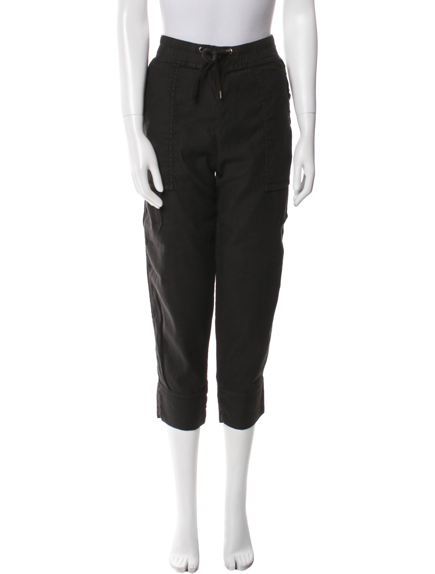 James Perse High-Rise Straight Leg Jeans