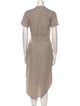 James Perse Linen Midi Length Dress