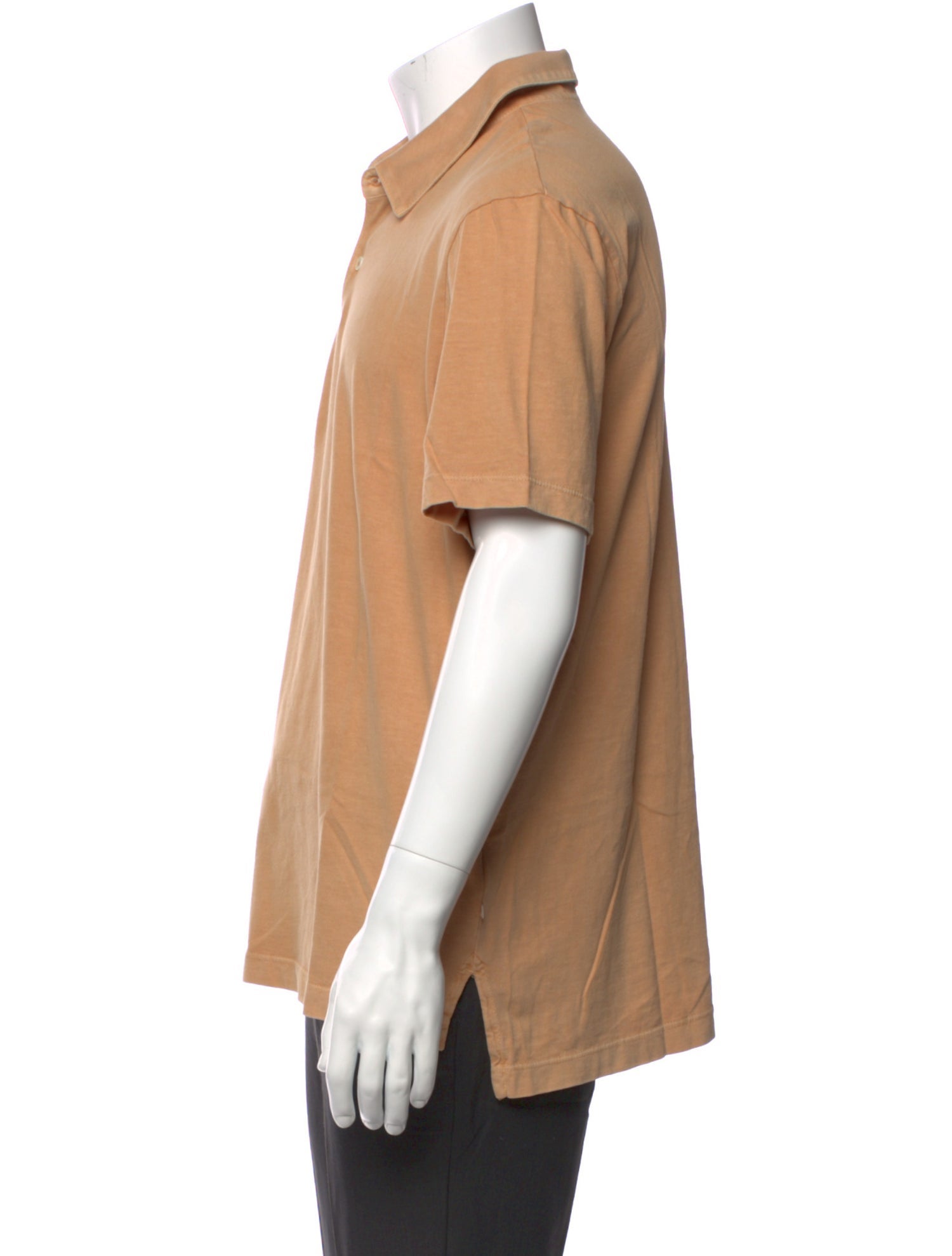 James Perse Collar Short Sleeve Polo Shirt