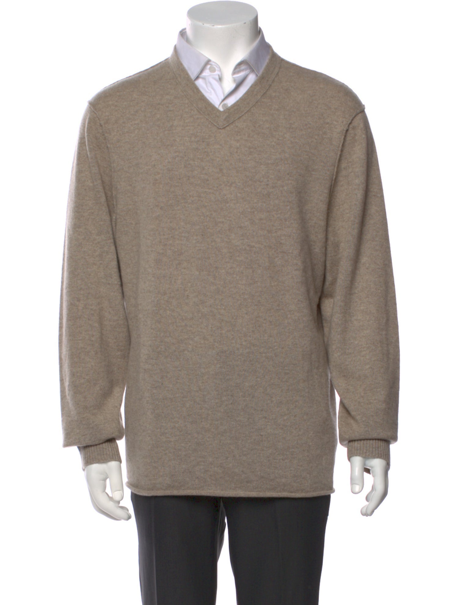 James Perse Cashmere V-Neck Pullover