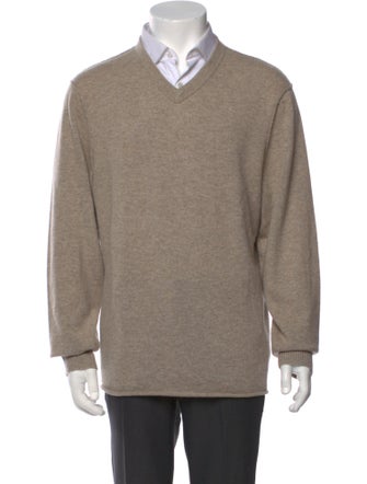 James Perse Cashmere V-Neck Pullover