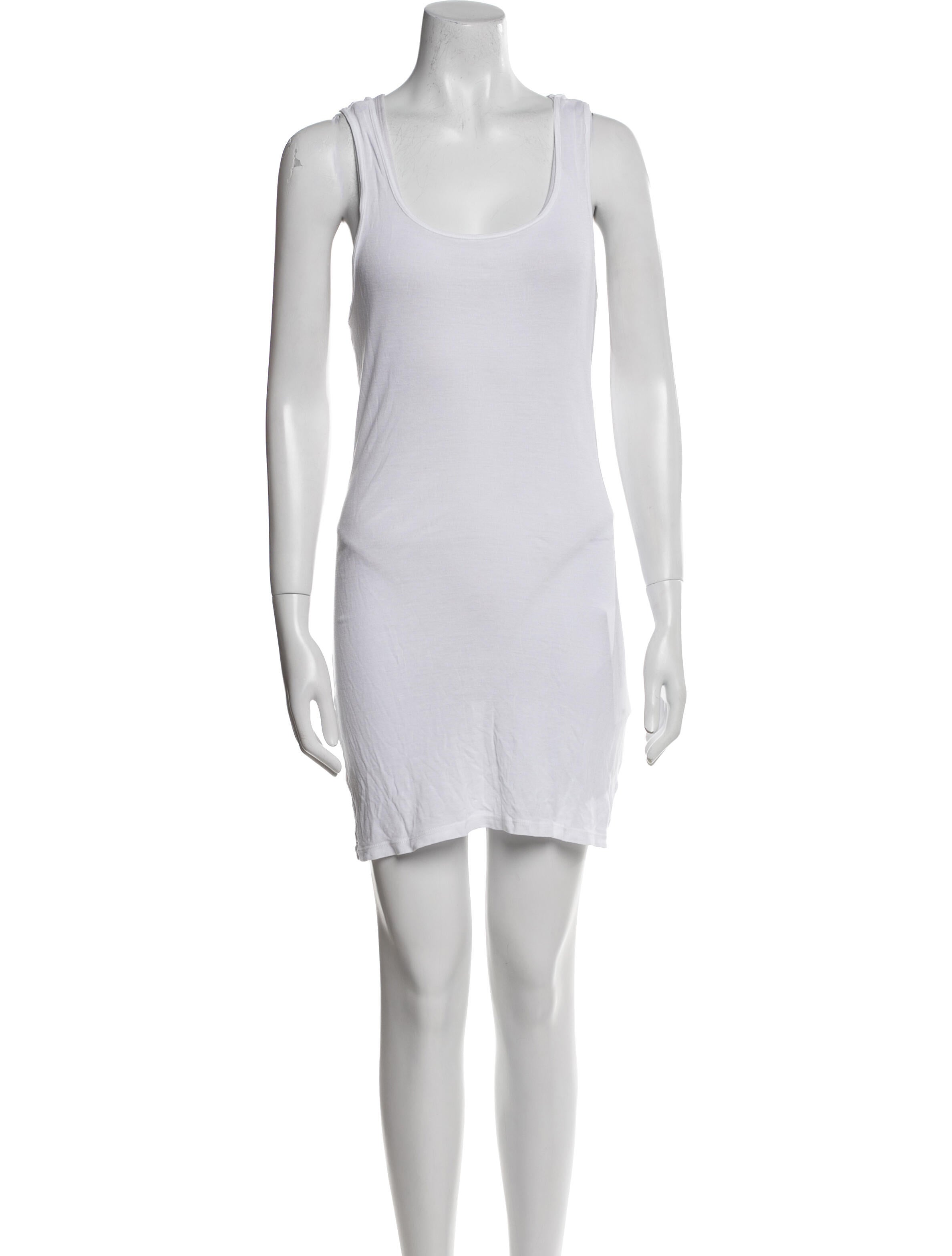 James Perse Scoop Neck Mini Dress