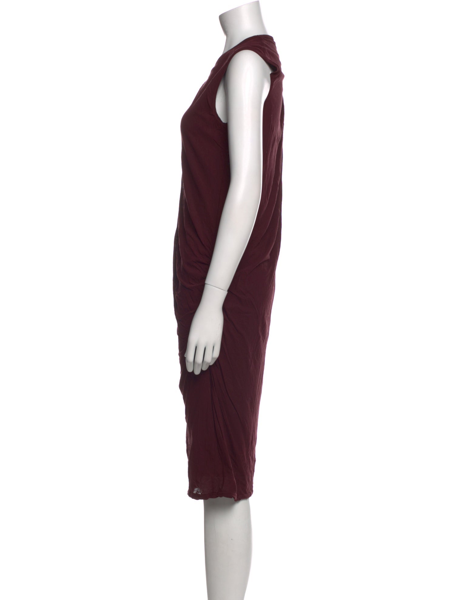 James Perse Crew Neck Midi Length Dress