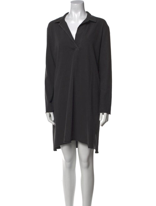 James Perse V-Neck Mini Dress