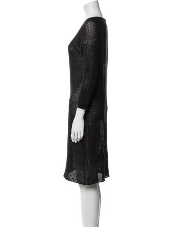 James Perse Printed Knee-Length Dress