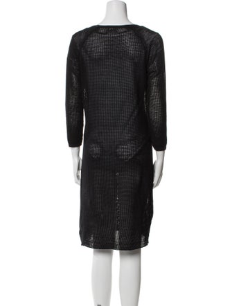 James Perse Printed Knee-Length Dress