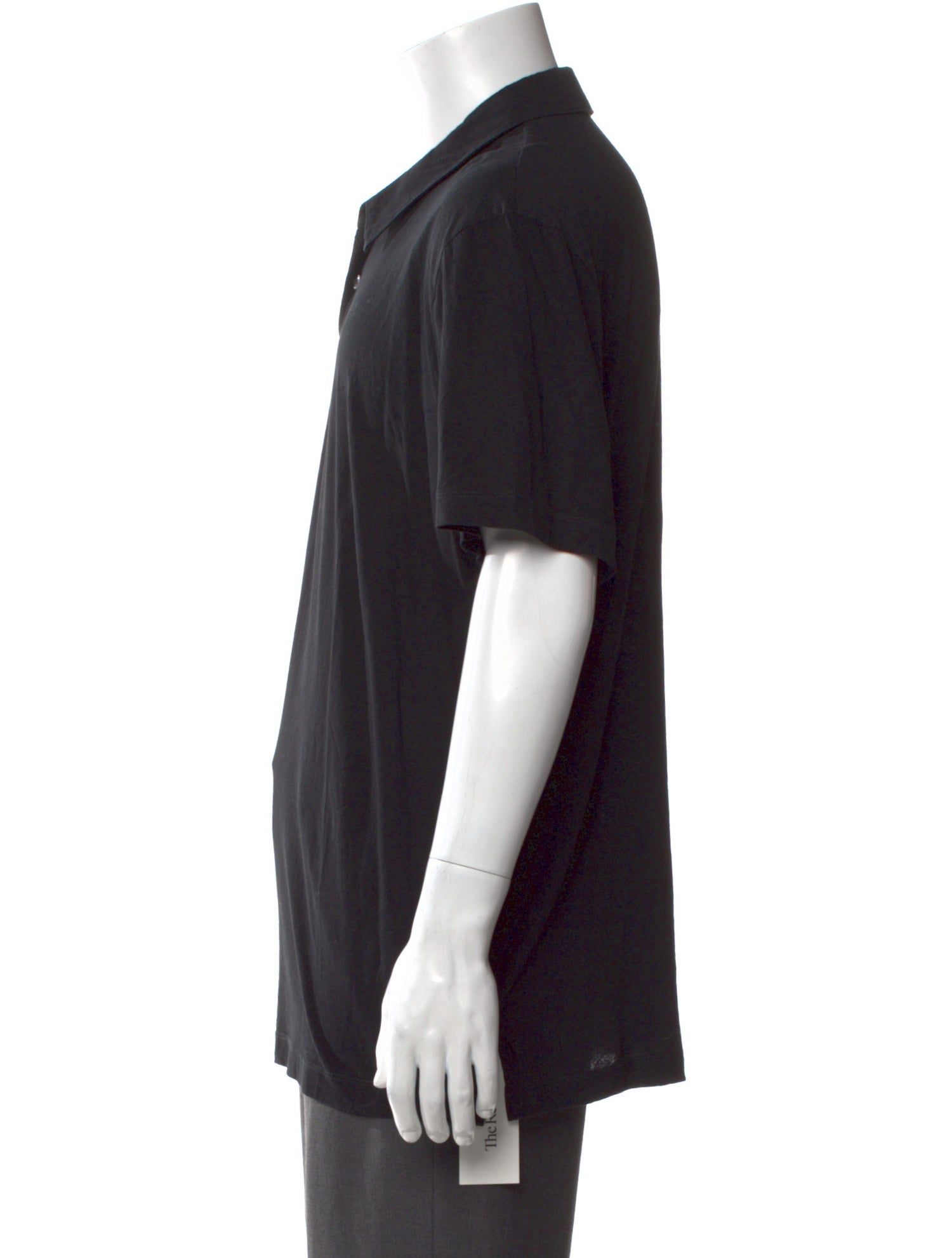 James Perse Collar Short Sleeve Polo Shirt