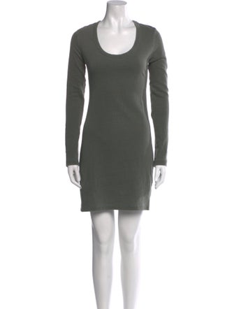 James Perse Scoop Neck Mini Dress