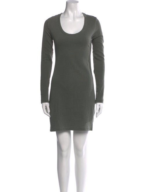 James Perse Scoop Neck Mini Dress