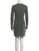 James Perse Scoop Neck Mini Dress