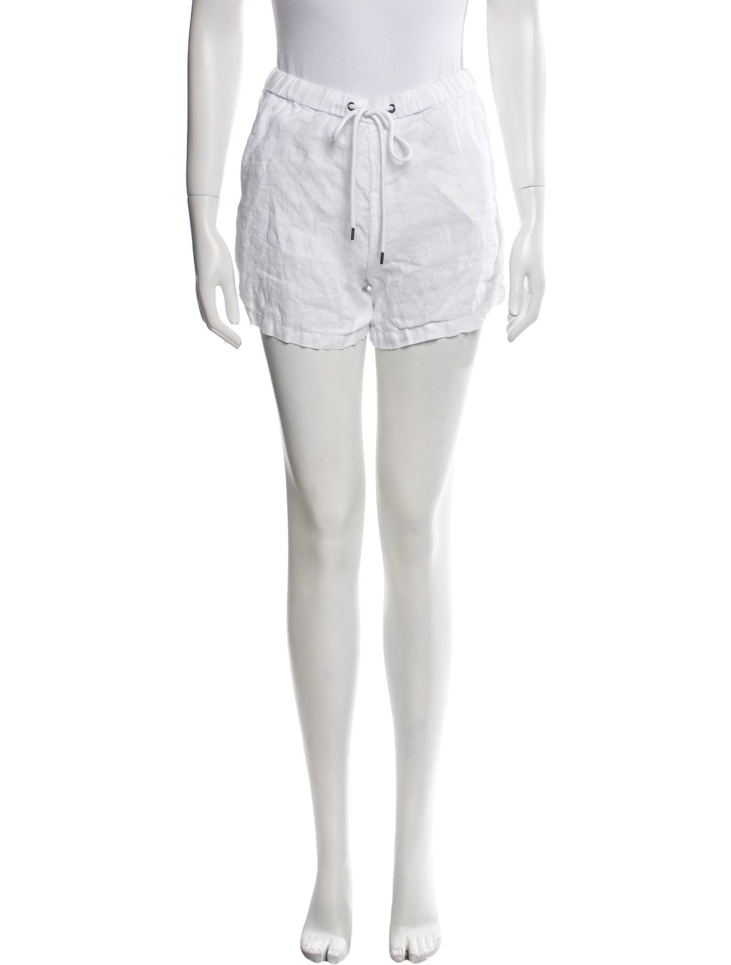 James Perse Linen Mini Shorts