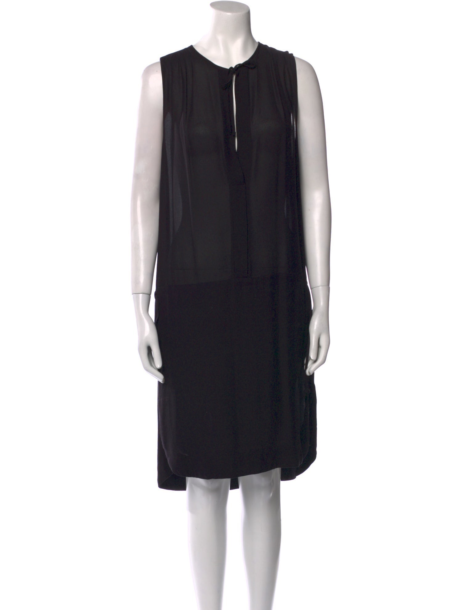 James Perse Crew Neck Midi Length Dress