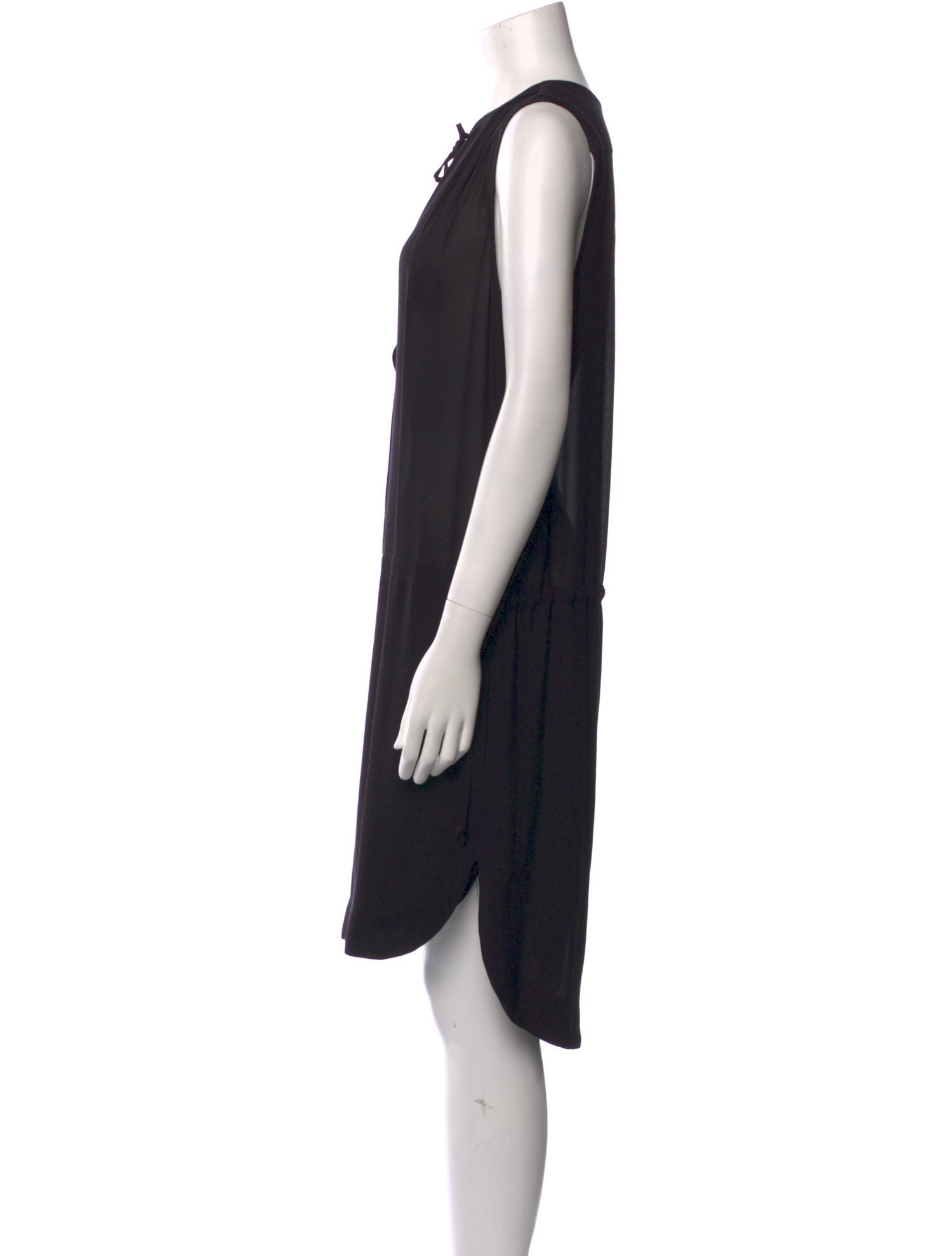 James Perse Crew Neck Midi Length Dress