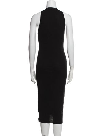 James Perse Linen Midi Length Dress