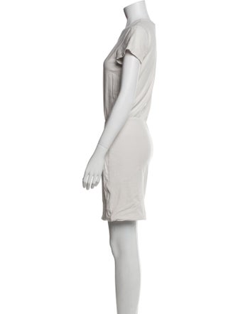 James Perse Crew Neck Mini Dress
