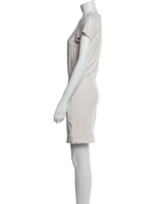 James Perse Crew Neck Mini Dress