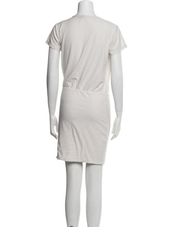James Perse Crew Neck Mini Dress