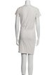 James Perse Crew Neck Mini Dress